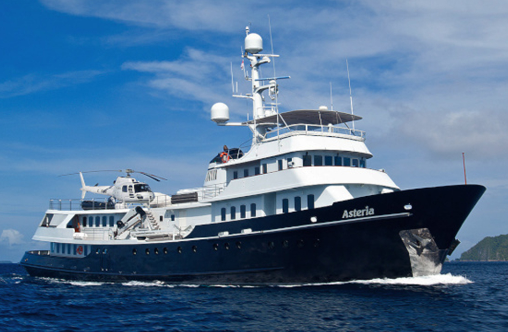 MY Asteria, Refit 2019-2020